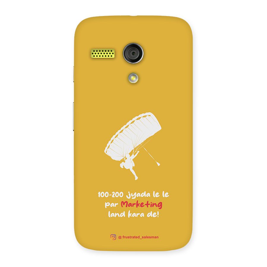 Marketing Land Kara De Mustard Yellow Back Case for Moto G