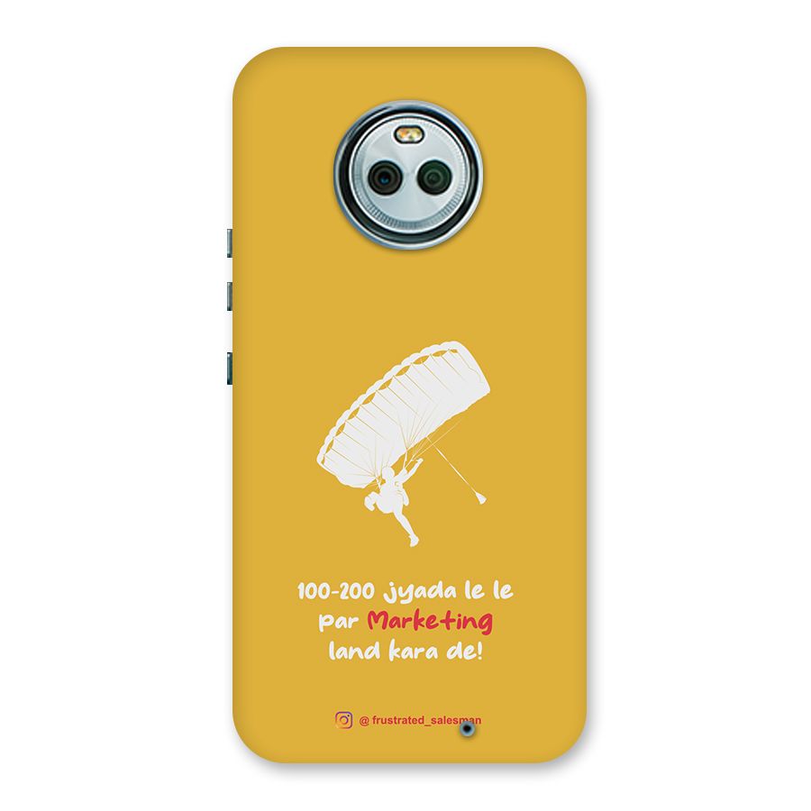 Marketing Land Kara De Mustard Yellow Back Case for Moto X4