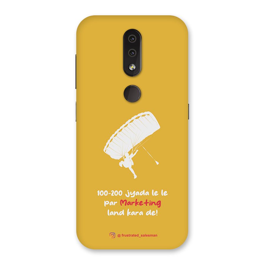 Marketing Land Kara De Mustard Yellow Back Case for Nokia 4.2