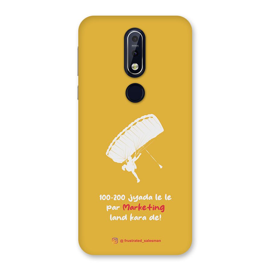 Marketing Land Kara De Mustard Yellow Back Case for Nokia 7.1