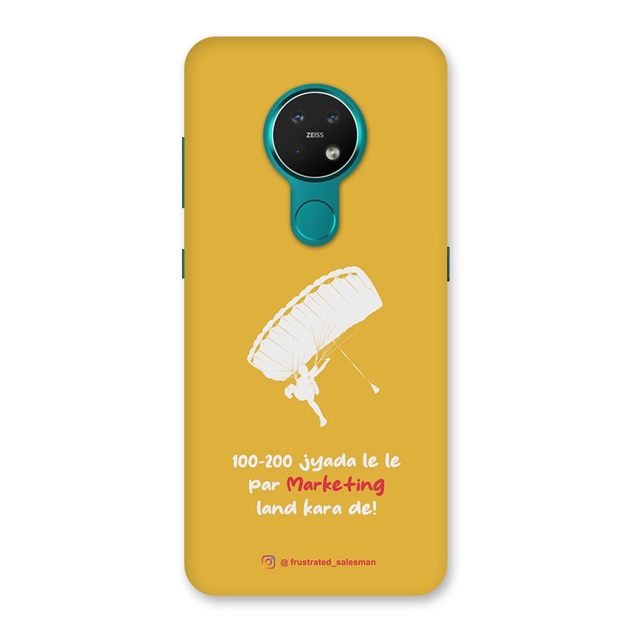 Marketing Land Kara De Mustard Yellow Back Case for Nokia 7.2