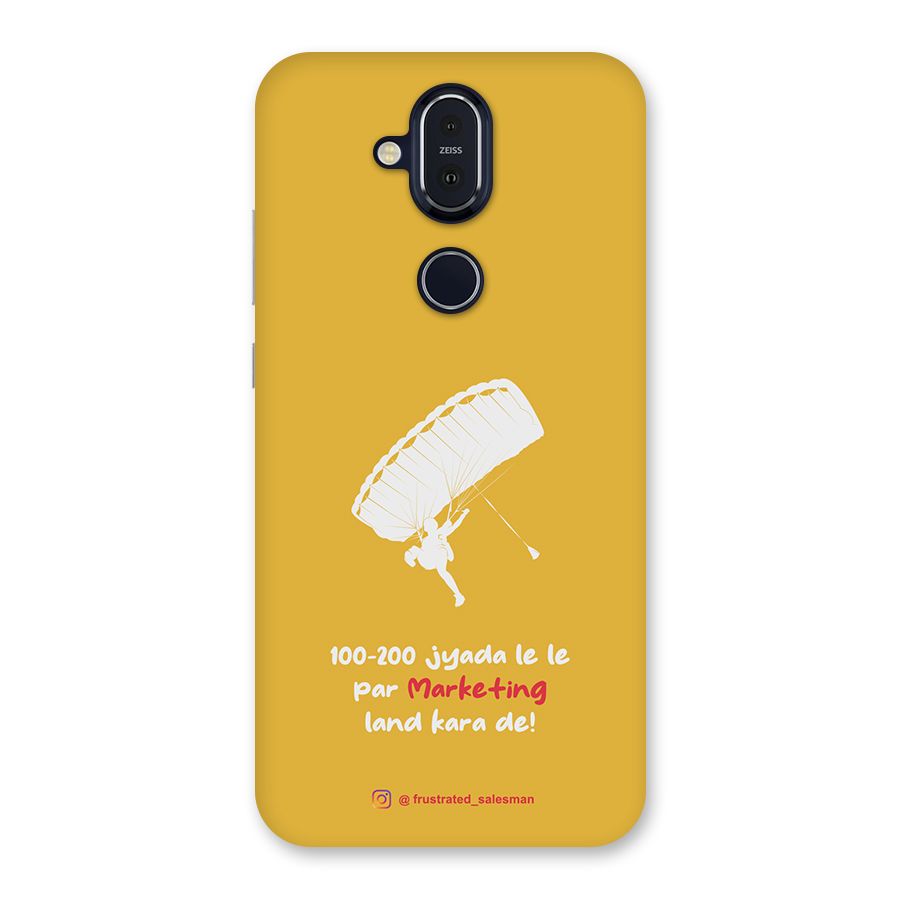 Marketing Land Kara De Mustard Yellow Back Case for Nokia 8.1
