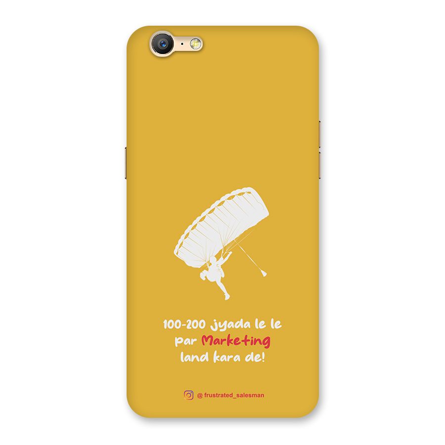 Marketing Land Kara De Mustard Yellow Back Case for Oppo A39
