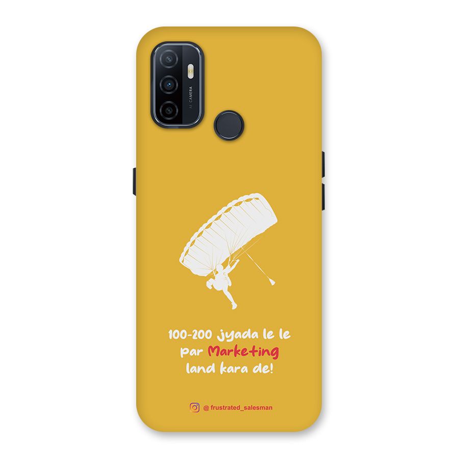 Marketing Land Kara De Mustard Yellow Back Case for Oppo A53