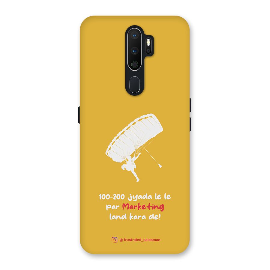 Marketing Land Kara De Mustard Yellow Back Case for Oppo A5 (2020)