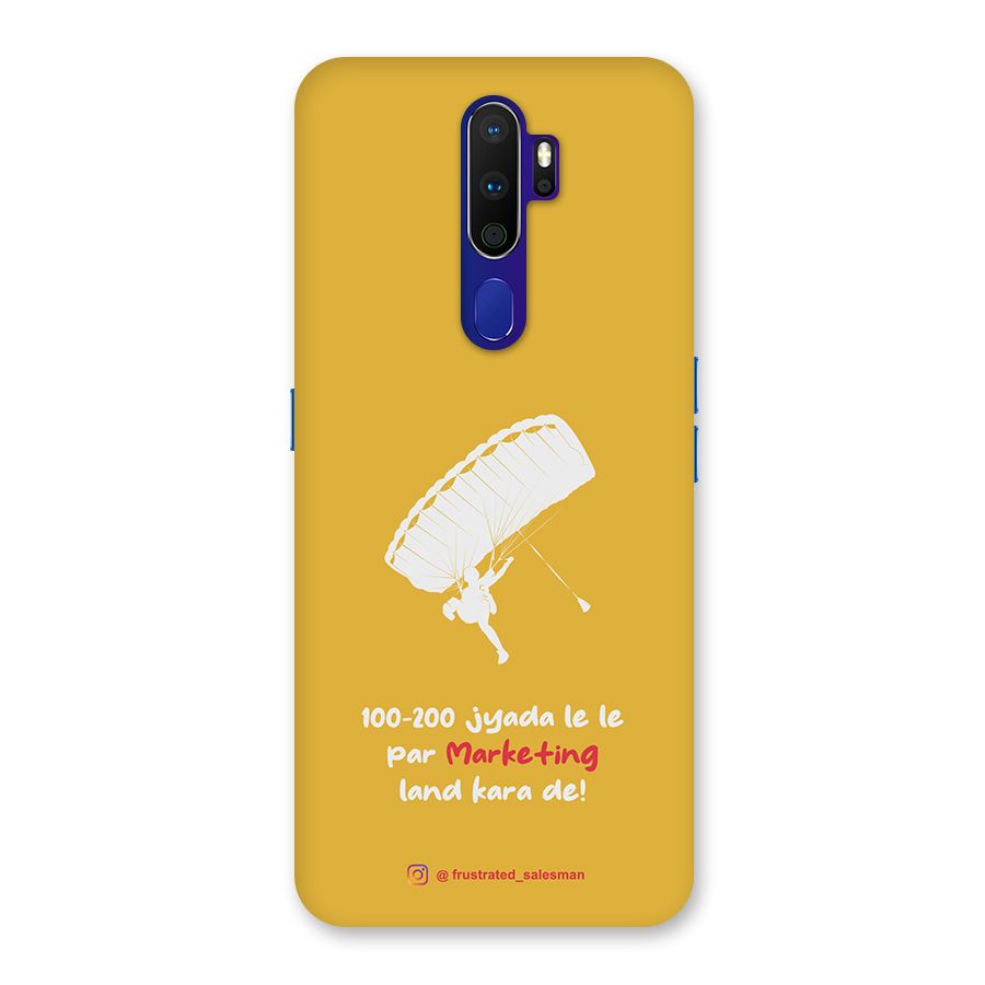 Marketing Land Kara De Mustard Yellow Back Case for Oppo A9 (2020)