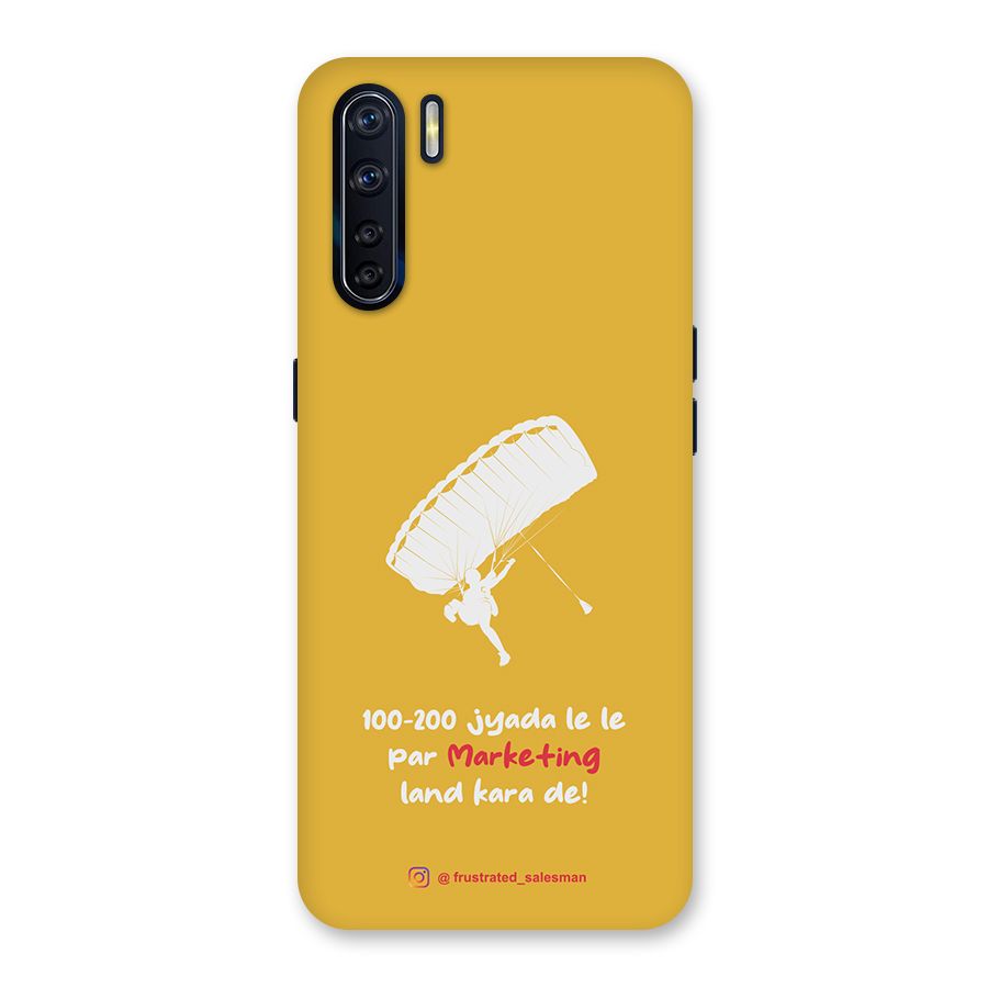Marketing Land Kara De Mustard Yellow Back Case for Oppo F15