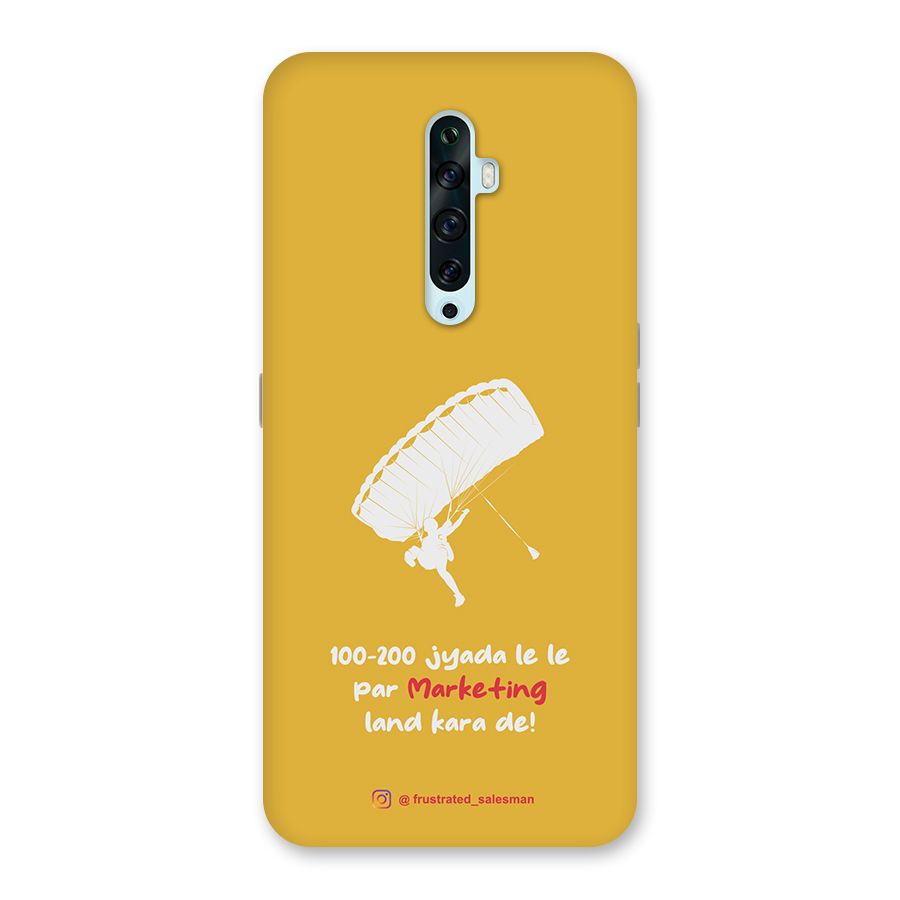 Marketing Land Kara De Mustard Yellow Back Case for Oppo Reno2 Z
