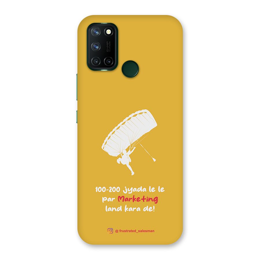 Marketing Land Kara De Mustard Yellow Back Case for Realme 7i