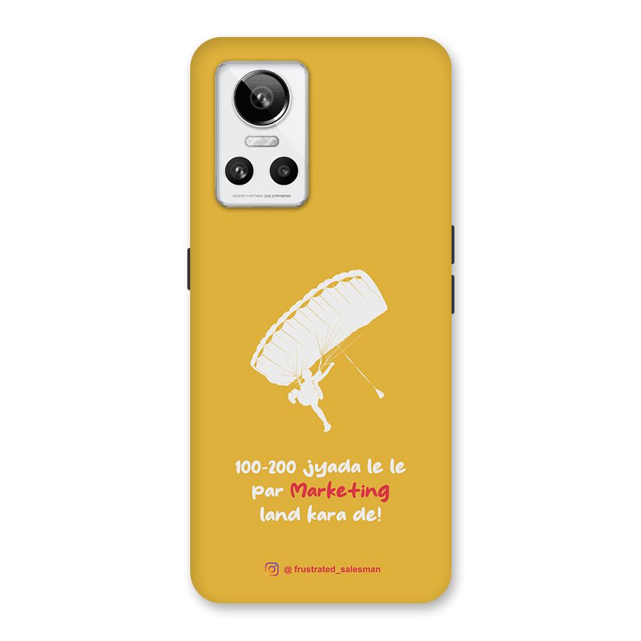Marketing Land Kara De Mustard Yellow Back Case for Realme GT Neo 3
