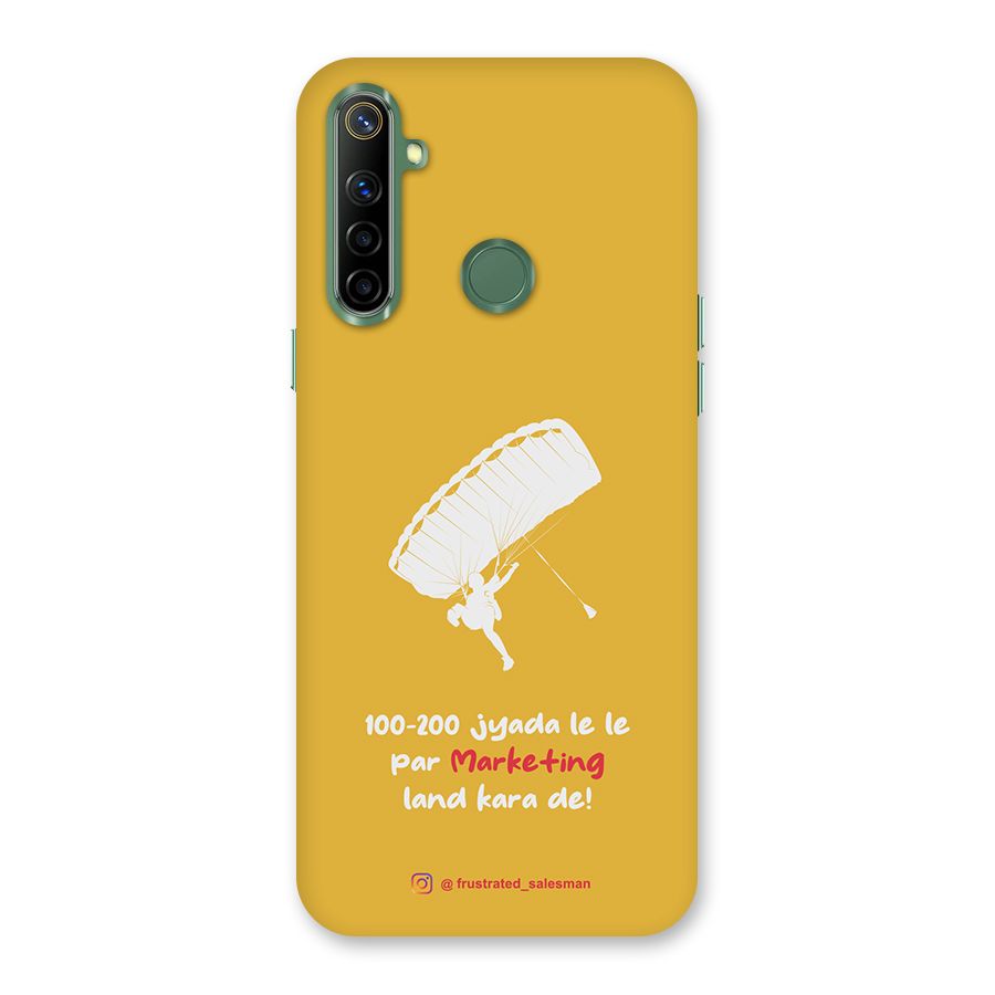 Marketing Land Kara De Mustard Yellow Back Case for Realme Narzo 10