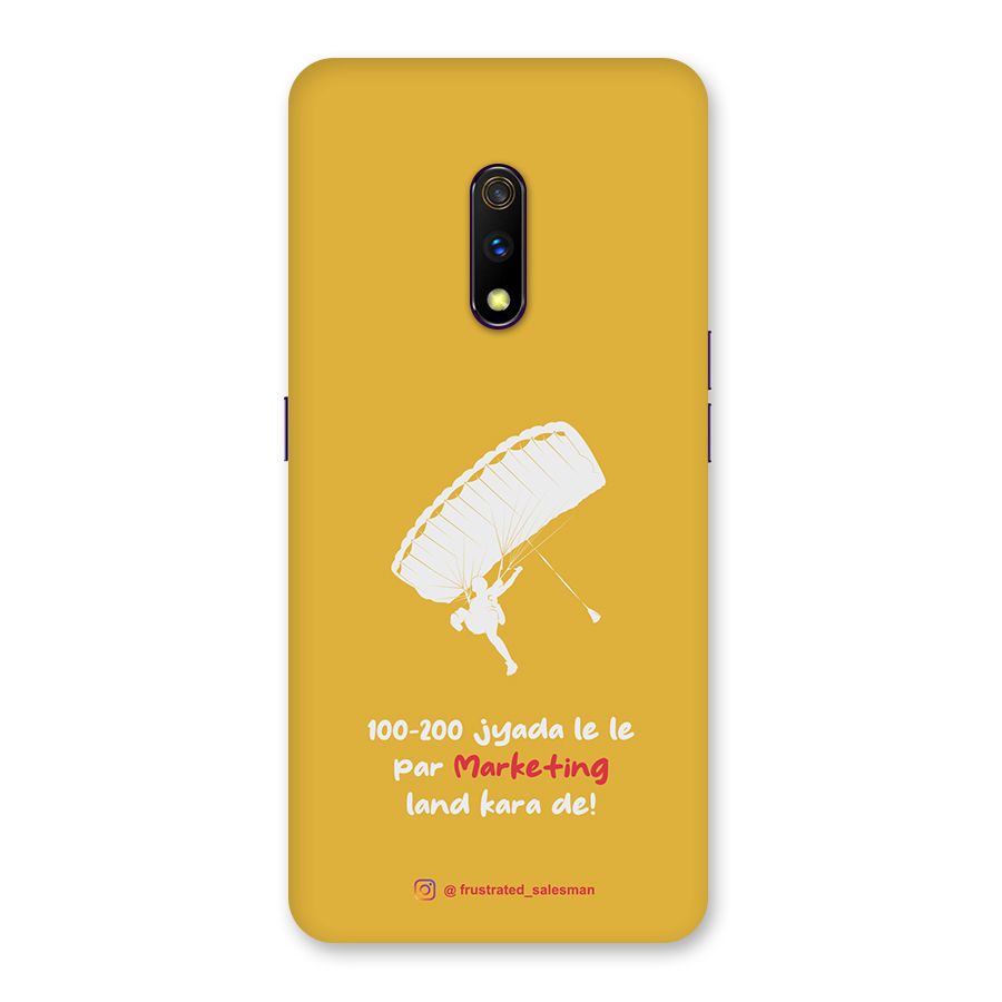 Marketing Land Kara De Mustard Yellow Back Case for Realme X