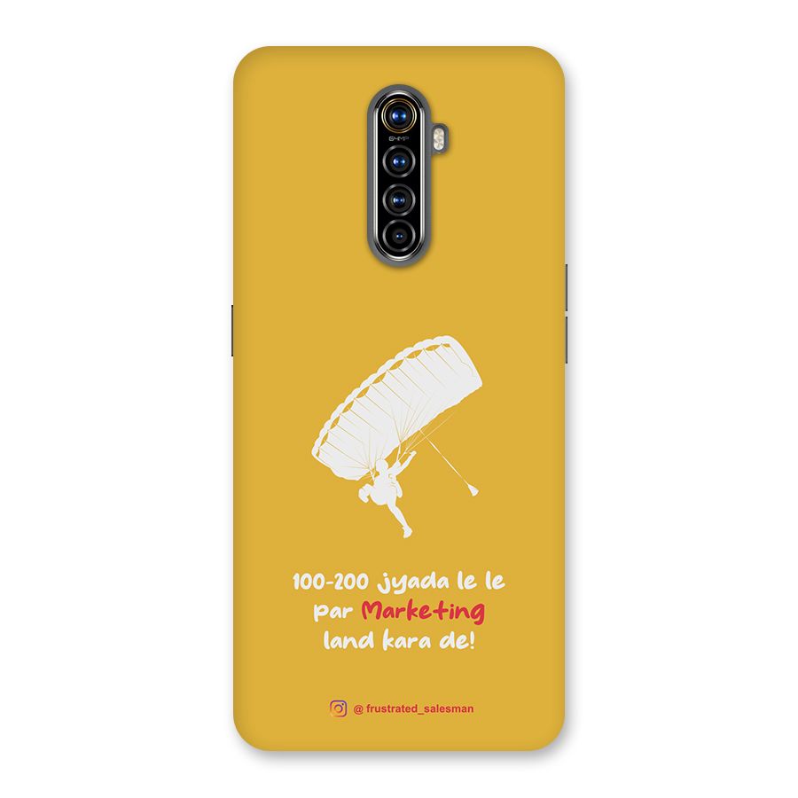 Marketing Land Kara De Mustard Yellow Back Case for Realme X2 Pro