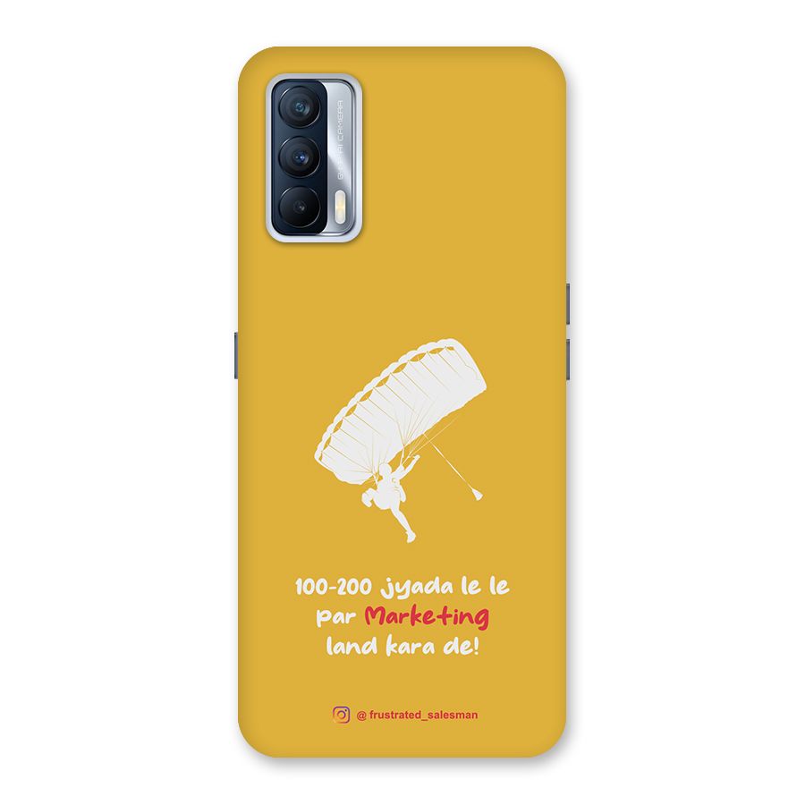 Marketing Land Kara De Mustard Yellow Back Case for Realme X7