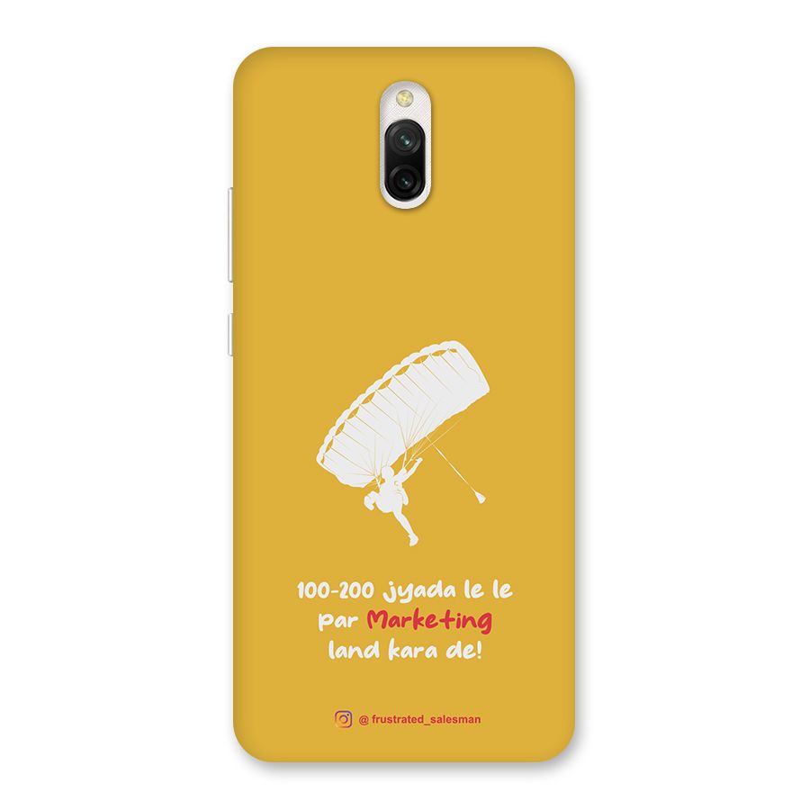 Marketing Land Kara De Mustard Yellow Back Case for Redmi 8A Dual