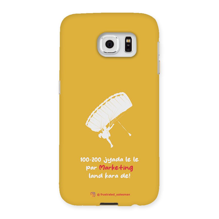 Marketing Land Kara De Mustard Yellow Back Case for Samsung Galaxy S6