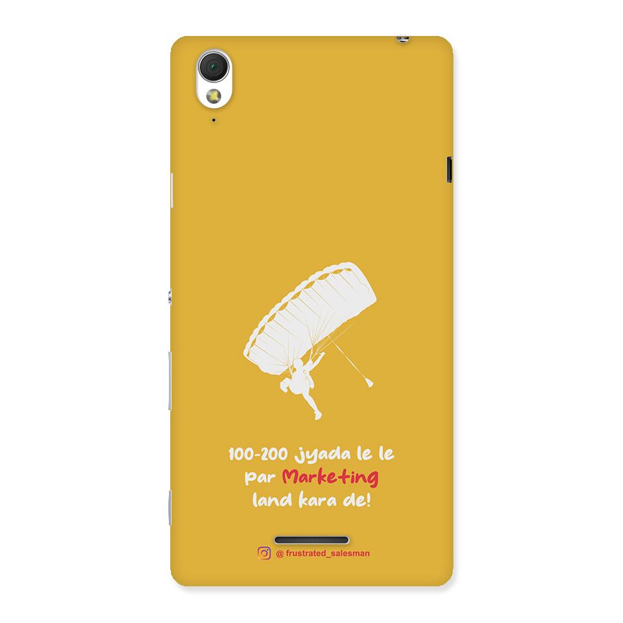 Marketing Land Kara De Mustard Yellow Back Case for Sony Xperia T3