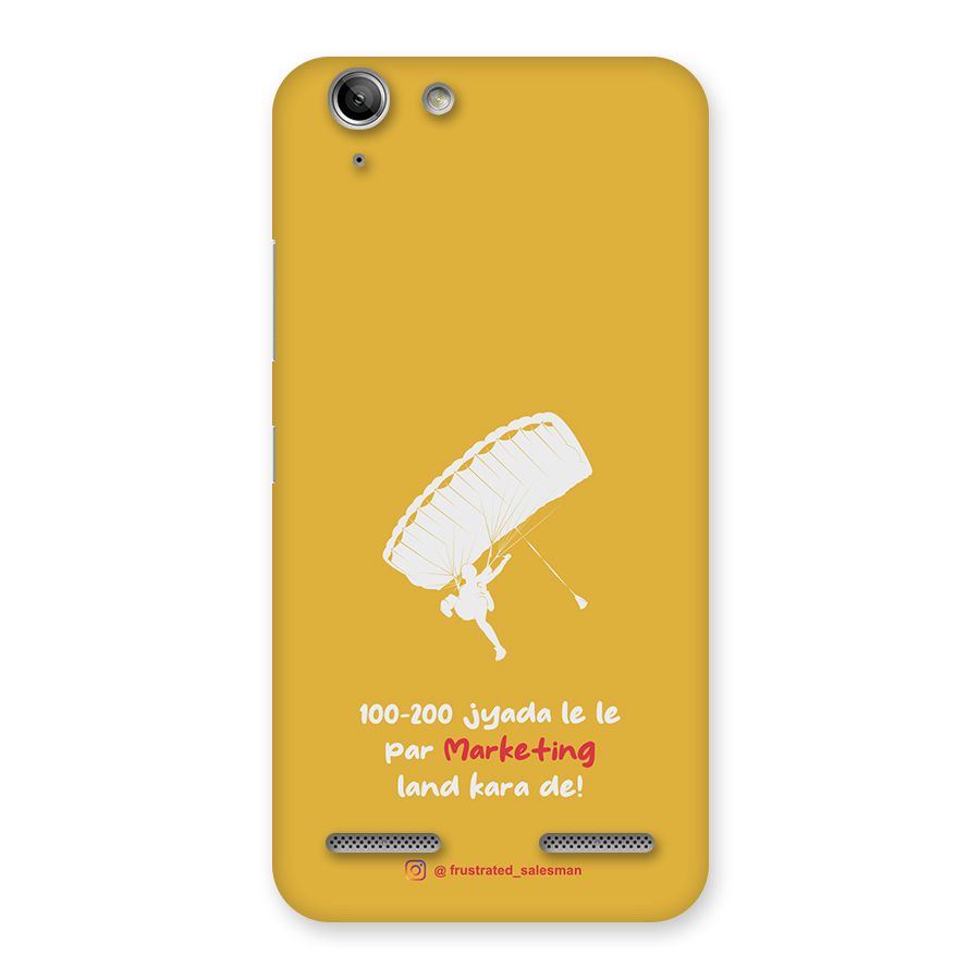 Marketing Land Kara De Mustard Yellow Back Case for Vibe K5 Plus