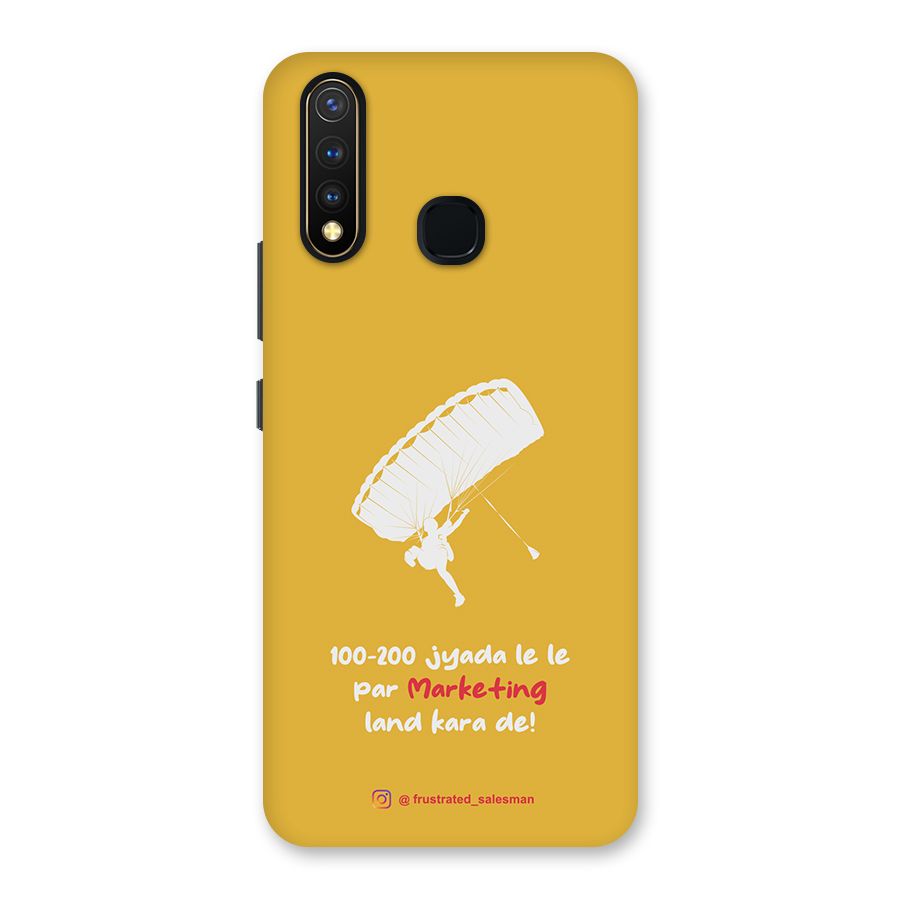 Marketing Land Kara De Mustard Yellow Back Case for Vivo U20
