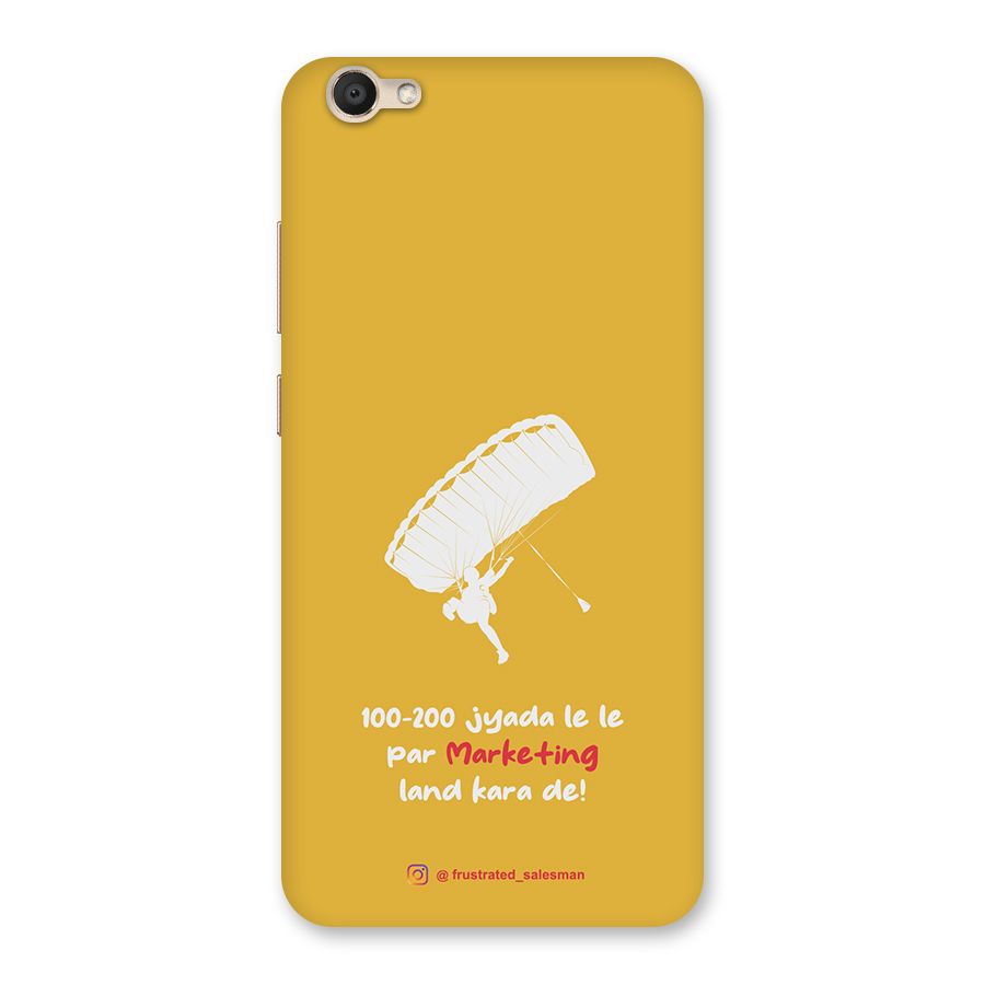 Marketing Land Kara De Mustard Yellow Back Case for Vivo V5