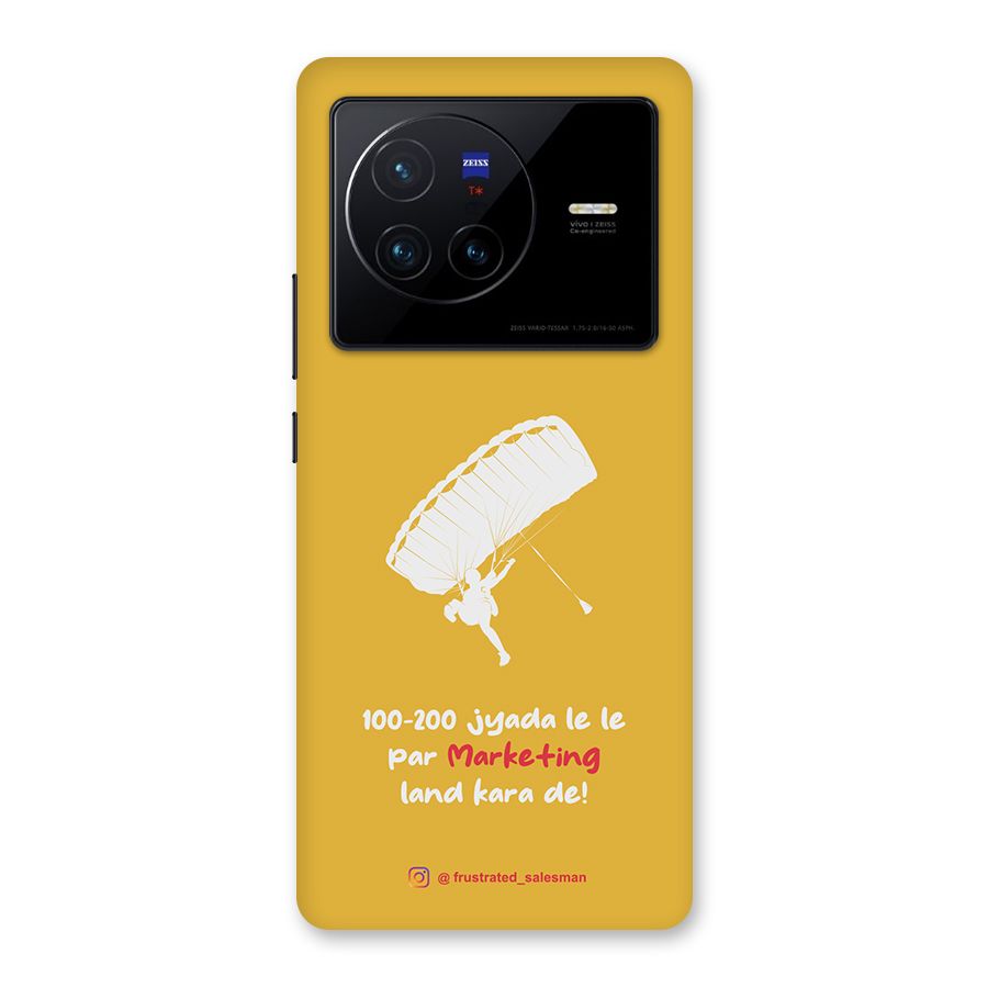 Marketing Land Kara De Mustard Yellow Back Case for Vivo X80