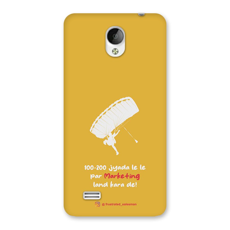 Marketing Land Kara De Mustard Yellow Back Case for Vivo Y21
