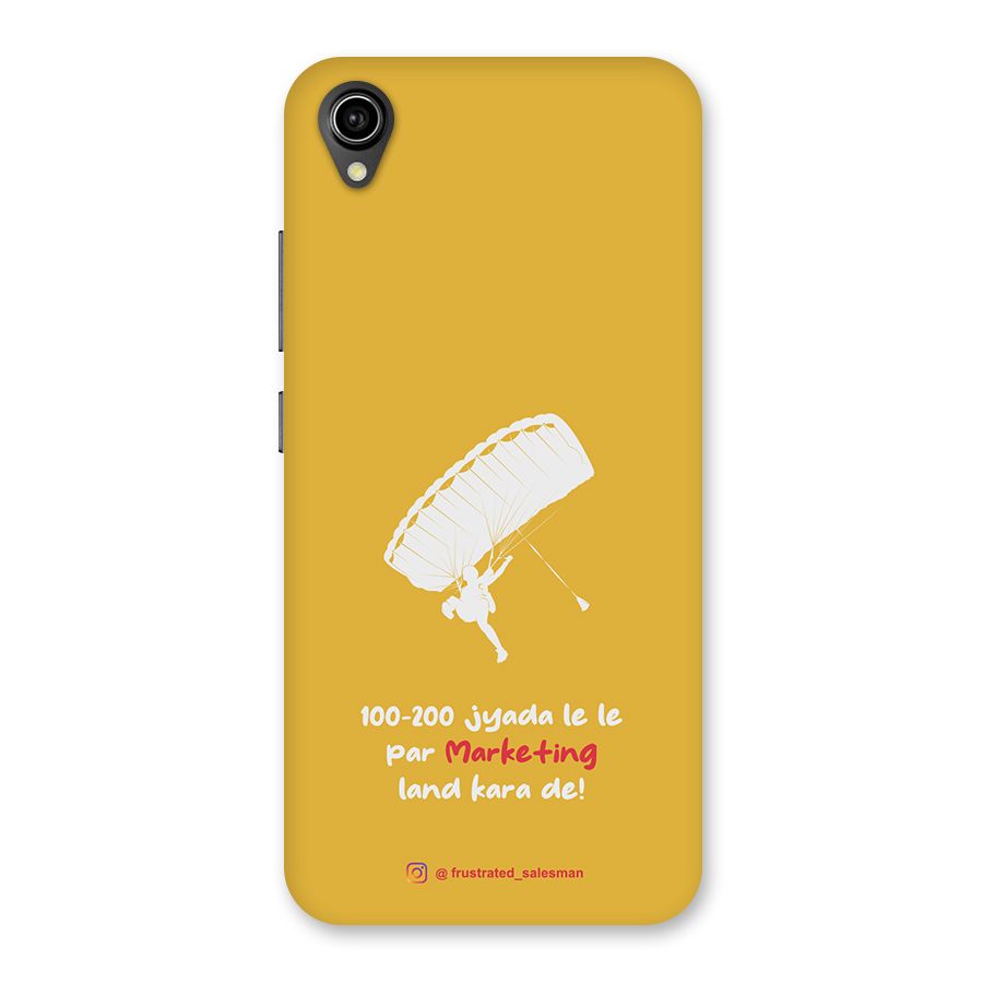 Marketing Land Kara De Mustard Yellow Back Case for Vivo Y90