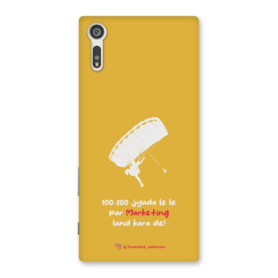 Marketing Land Kara De Mustard Yellow Back Case for Xperia XZ