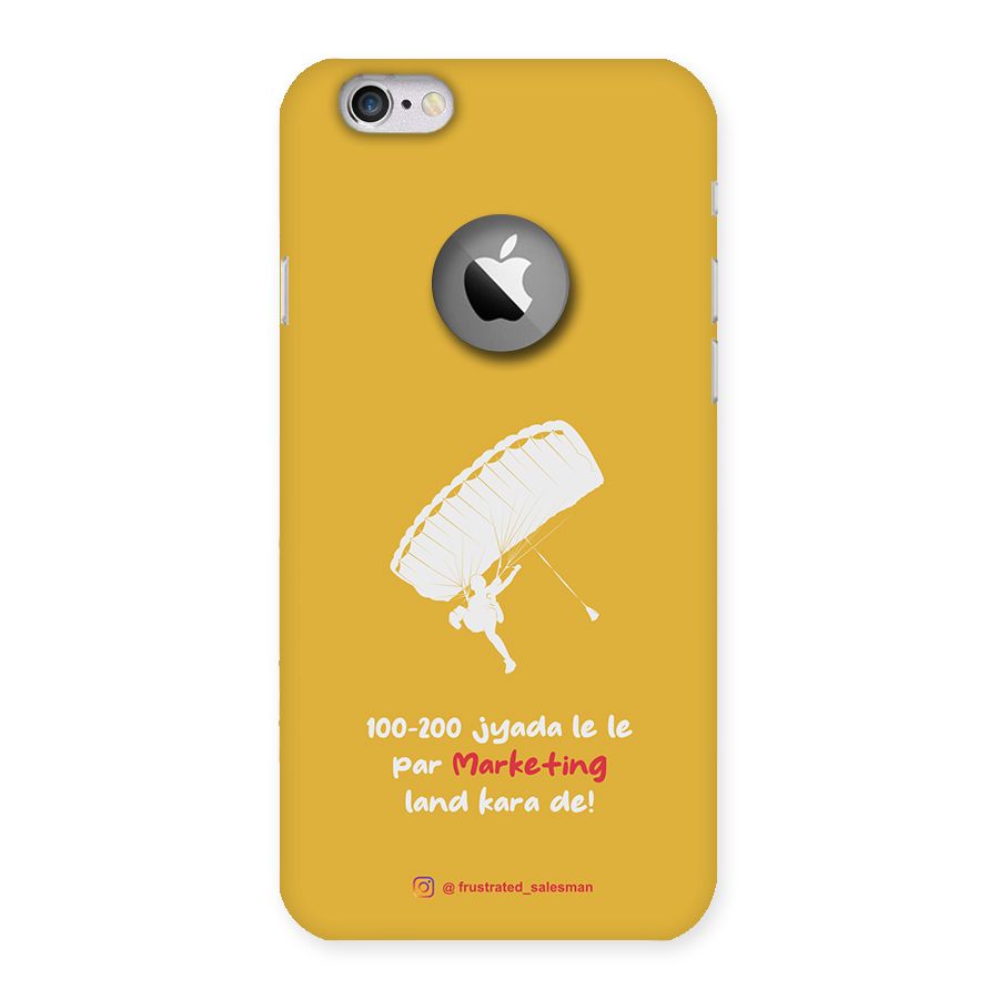 Marketing Land Kara De Mustard Yellow Back Case for iPhone 6 Logo Cut