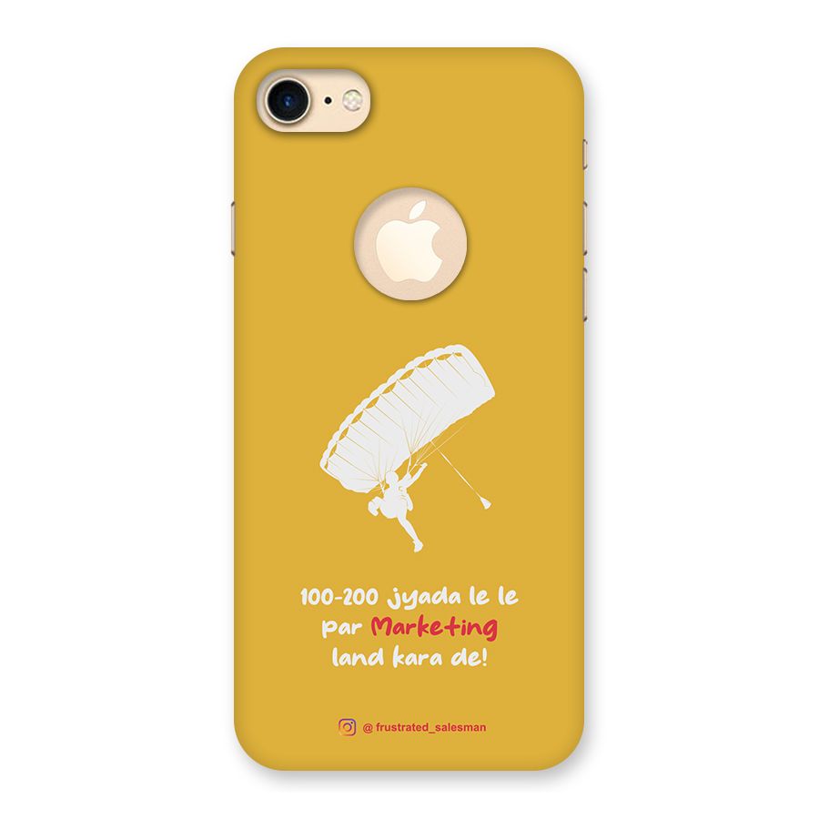 Marketing Land Kara De Mustard Yellow Back Case for iPhone 8 Logo Cut