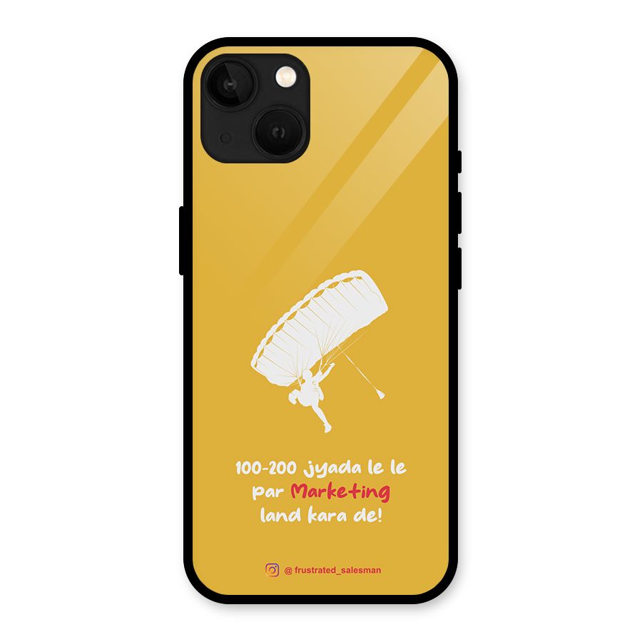 Marketing Land Kara De Mustard Yellow Glass Back Case for iPhone 13