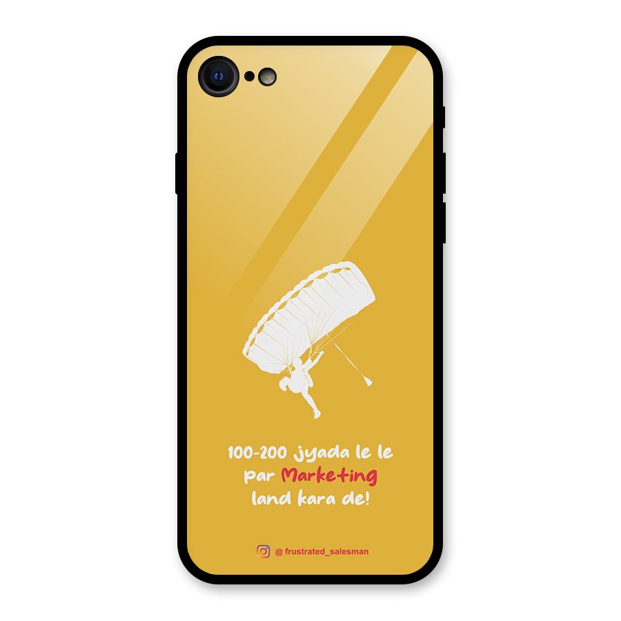 Marketing Land Kara De Mustard Yellow Glass Back Case for iPhone 7