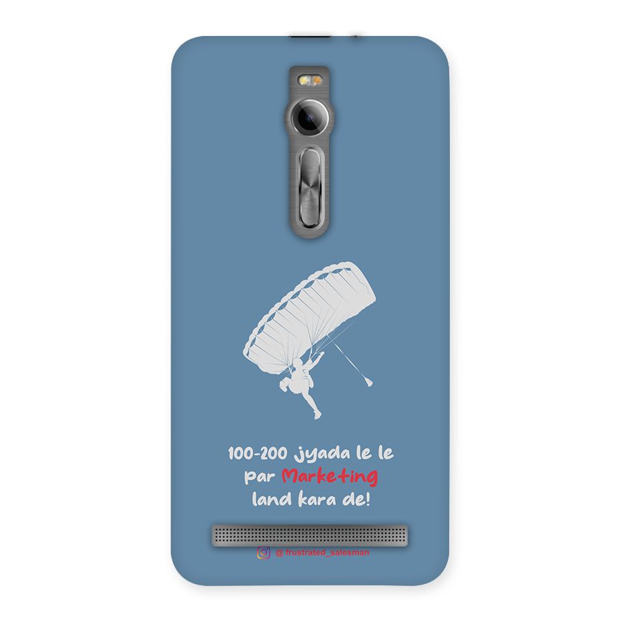 Marketing Land Kara De SteelBlue Back Case for Asus Zenfone 2