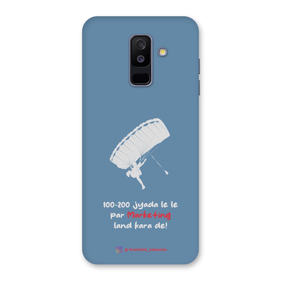 Marketing Land Kara De SteelBlue Back Case for Galaxy A6 Plus