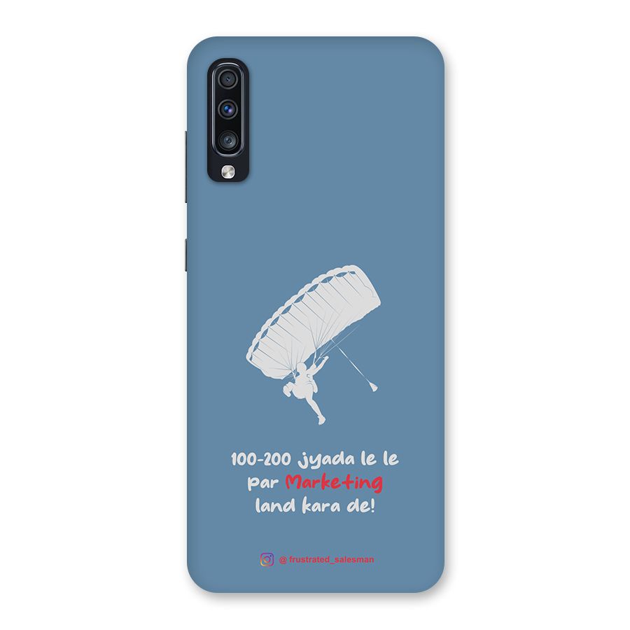 Marketing Land Kara De SteelBlue Back Case for Galaxy A70
