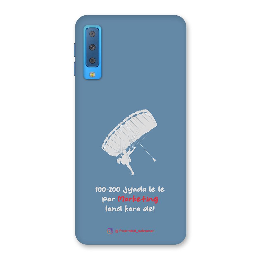 Marketing Land Kara De SteelBlue Back Case for Galaxy A7 (2018)