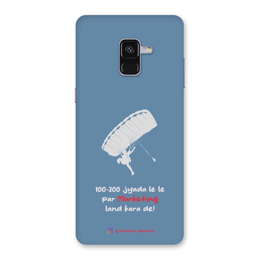 Marketing Land Kara De SteelBlue Back Case for Galaxy A8 Plus
