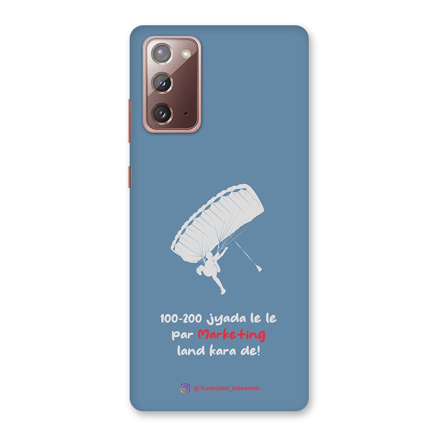 Marketing Land Kara De SteelBlue Back Case for Galaxy Note 20