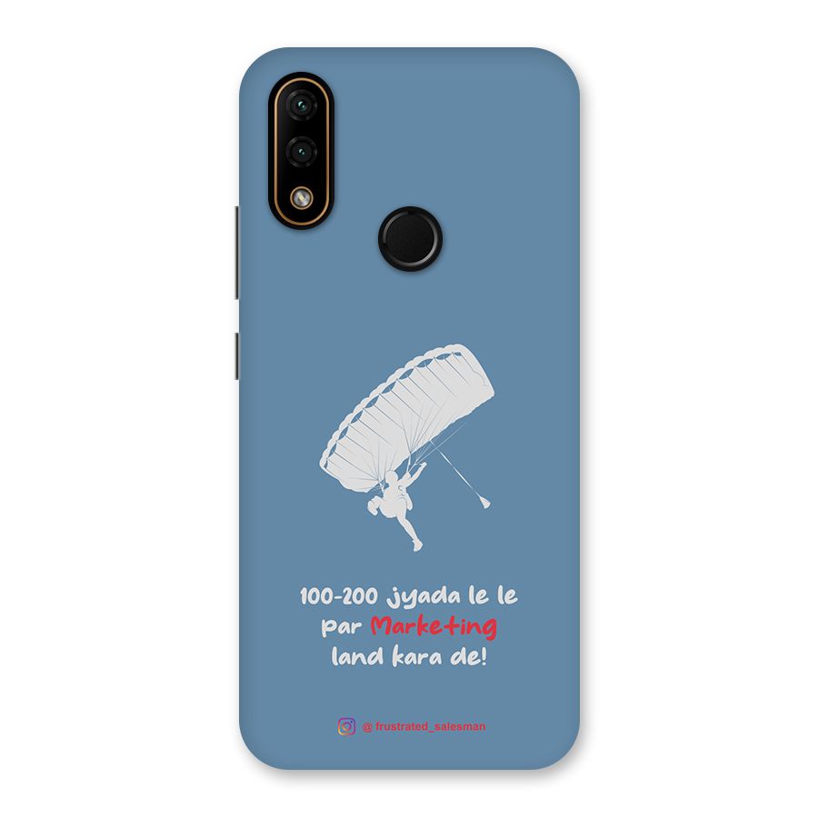Marketing Land Kara De SteelBlue Back Case for Lenovo A6 Note