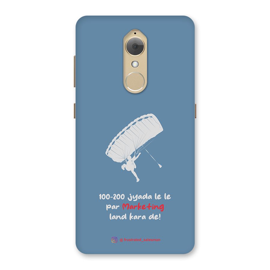 Marketing Land Kara De SteelBlue Back Case for Lenovo K8