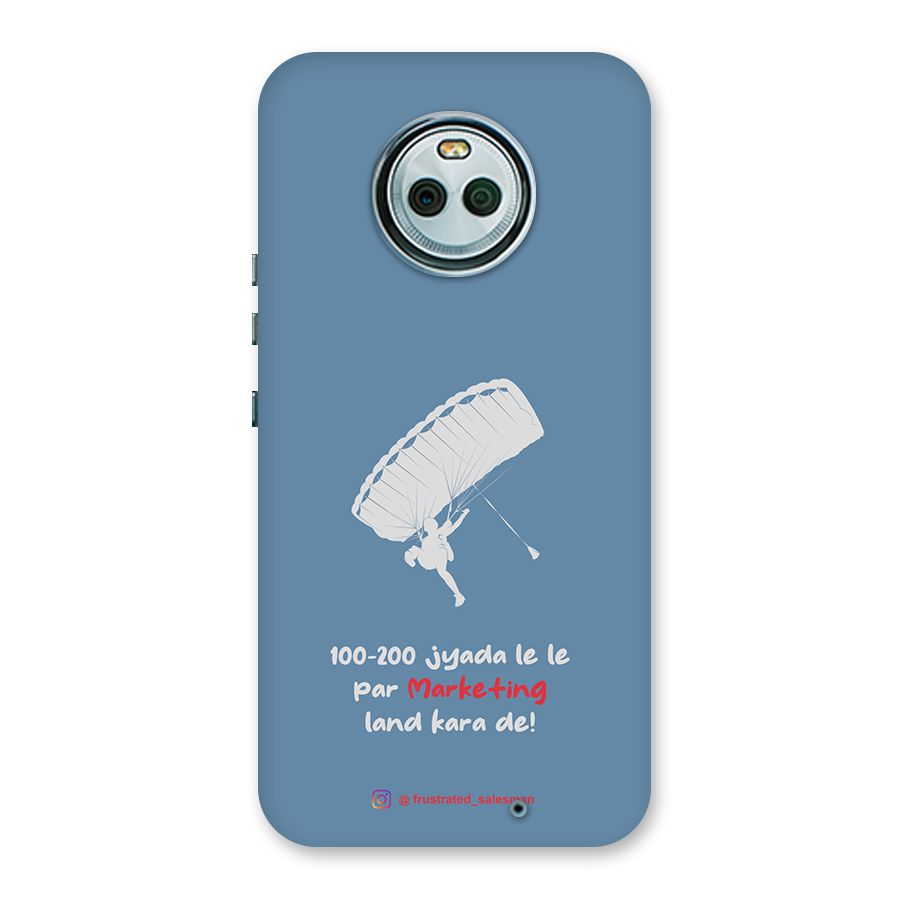 Marketing Land Kara De SteelBlue Back Case for Moto X4