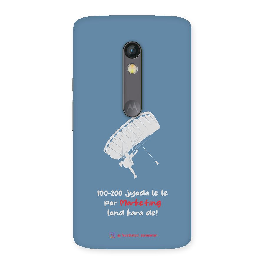 Marketing Land Kara De SteelBlue Back Case for Moto X Play