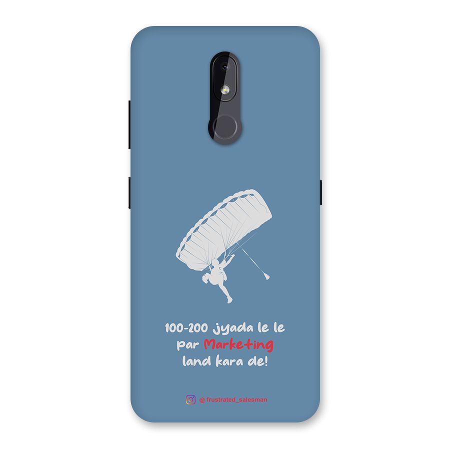 Marketing Land Kara De SteelBlue Back Case for Nokia 3.2