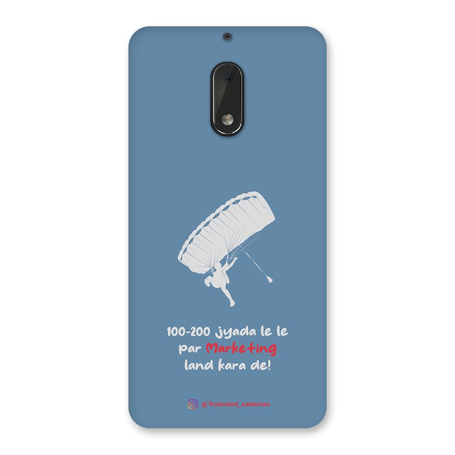 Marketing Land Kara De SteelBlue Back Case for Nokia 6