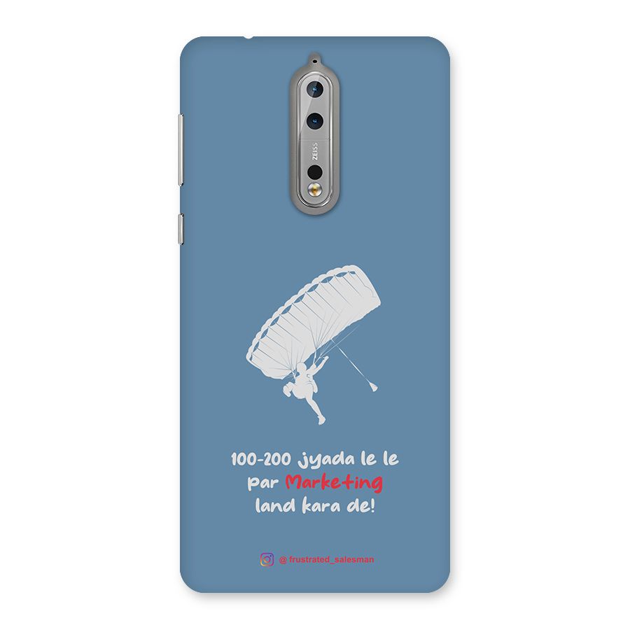 Marketing Land Kara De SteelBlue Back Case for Nokia 8