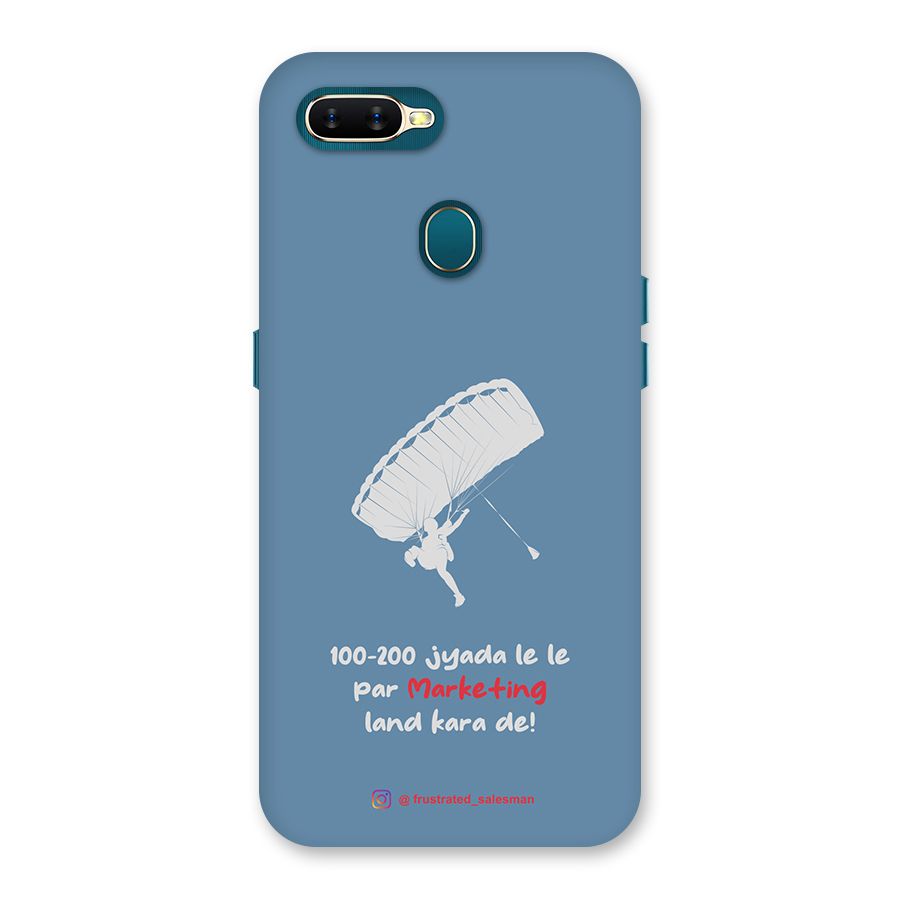 Marketing Land Kara De SteelBlue Back Case for Oppo A12s