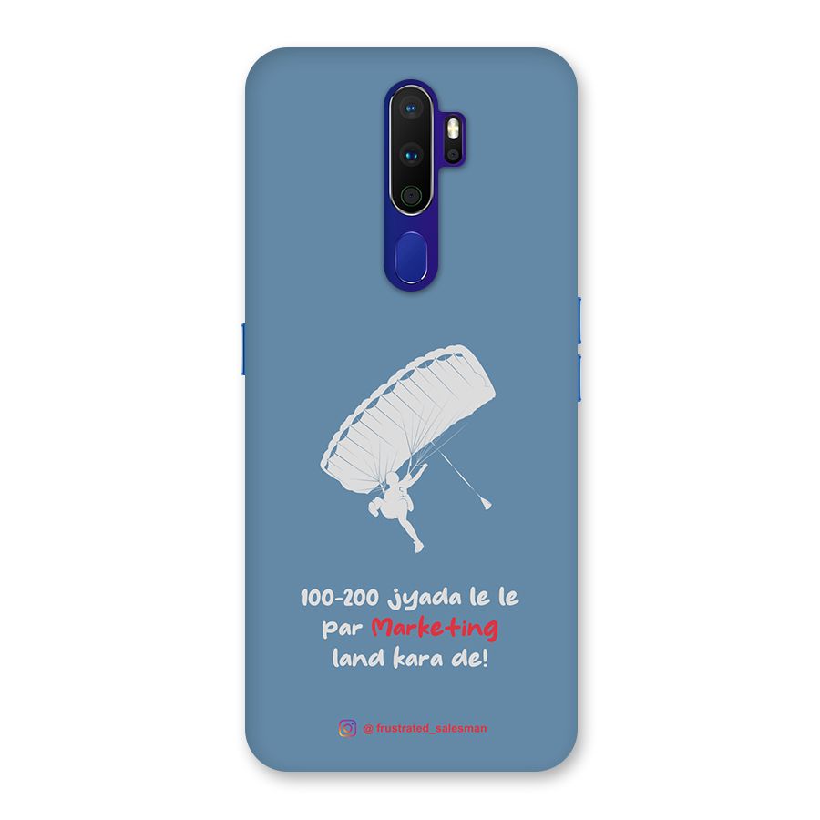 Marketing Land Kara De SteelBlue Back Case for Oppo A9 (2020)