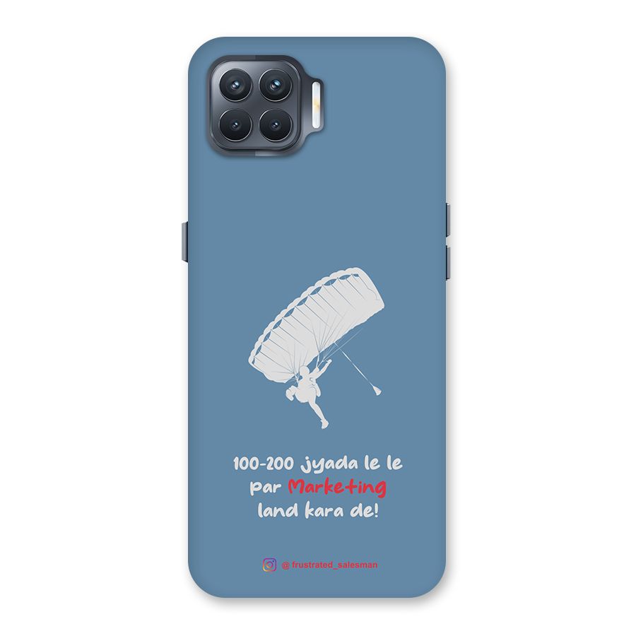 Marketing Land Kara De SteelBlue Back Case for Oppo F17 Pro