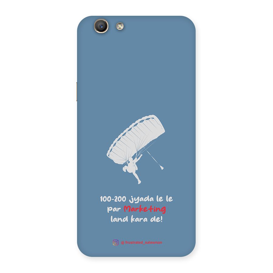 Marketing Land Kara De SteelBlue Back Case for Oppo F1s