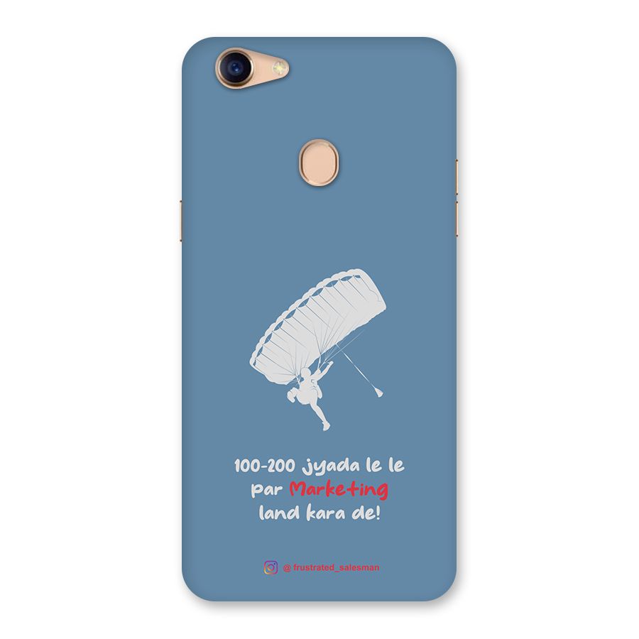 Marketing Land Kara De SteelBlue Back Case for Oppo F5